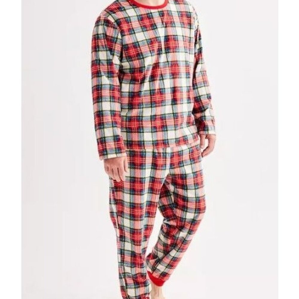 Jingle Bell Rock Pajama Top & Jogger Pajama Bottoms Set 4XB (9998)